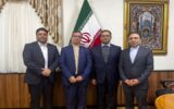 اعضای حزب موتلفه اسلامی در سفر به ارمنستان با شیرغلامی دیدار کردند