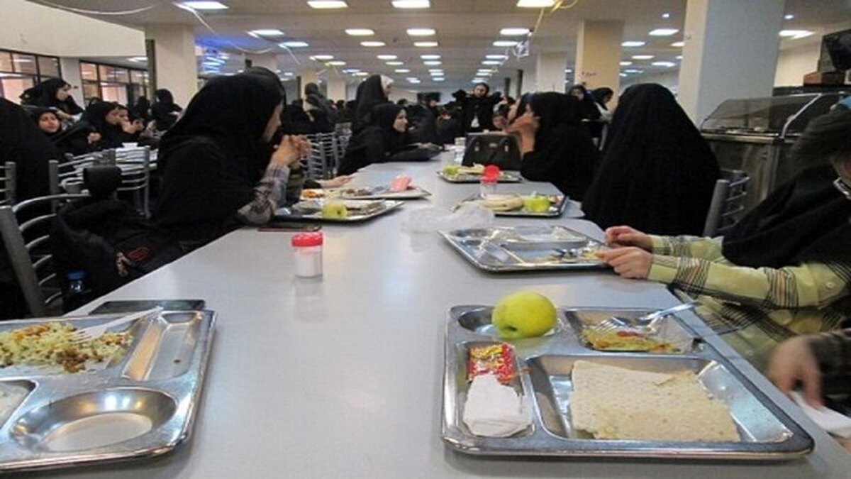 تصاویر وحشتناک از شام در یکی از دانشگاه‌های دولتی+ عکس