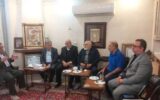 دیدار  اعضای شورای مرکزی حزب مؤتلفه اسلامی با خانواده شهید مفتح