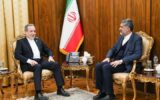 دیدار سرکنسول ایران در نجف با وزیر امور خارجه
