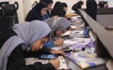 رونمایی بیش از ۲۰۰ اثر هنری نوجوانان در «نقش طوفان»
