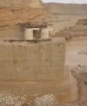 فوری/ پل تاریخی کشور ویران شد