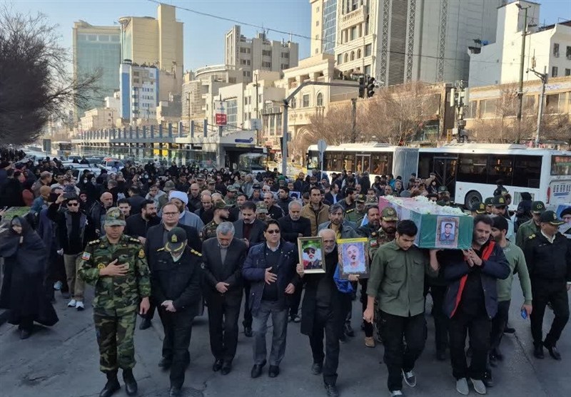 پیکر مطهر جانباز شهید «علی اصغر آدینه» در مشهد تشییع شد+تصاویر مشهد مقدس , اخبار مشهد , خراسان رضوی , اخبار استان خراسان رضوی , تشییع شهدا , مراسم تشییع , خانواده شهدا , بنیاد شهید , جانبازان 70 درصد ,