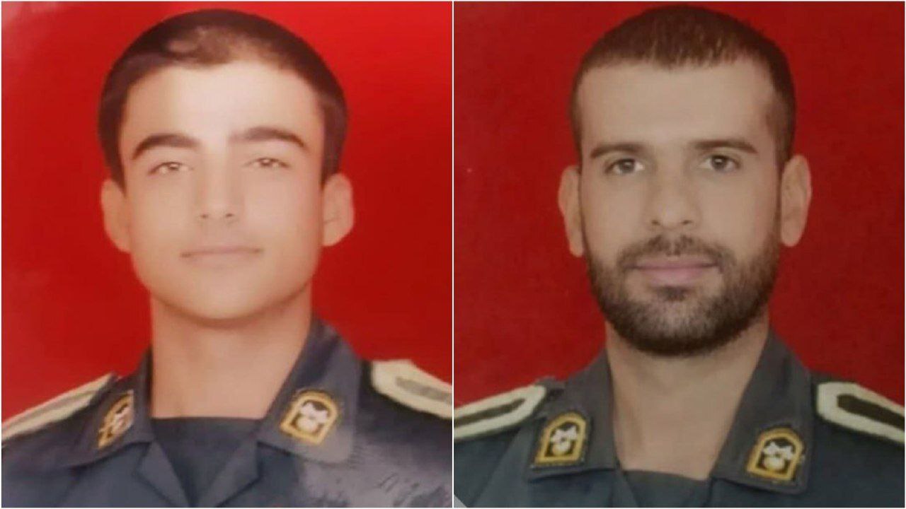 تصاویر ۲ نیروی پلیس که در لردگان به شهادت رسیدند