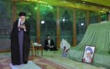 حضور رهبر انقلاب در حرم امام (ره) در آستانه دهه فجر