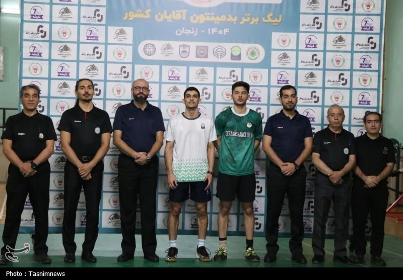 شکست دوگانه تیم‌های بدمینتون درخشان زنجان در هفته هفتم لیگ برتر