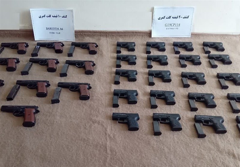 اختصاصی|انهدام باند قاچاق سلاح در سروآباد/ کشف 42 قبضه سلاح جنگی