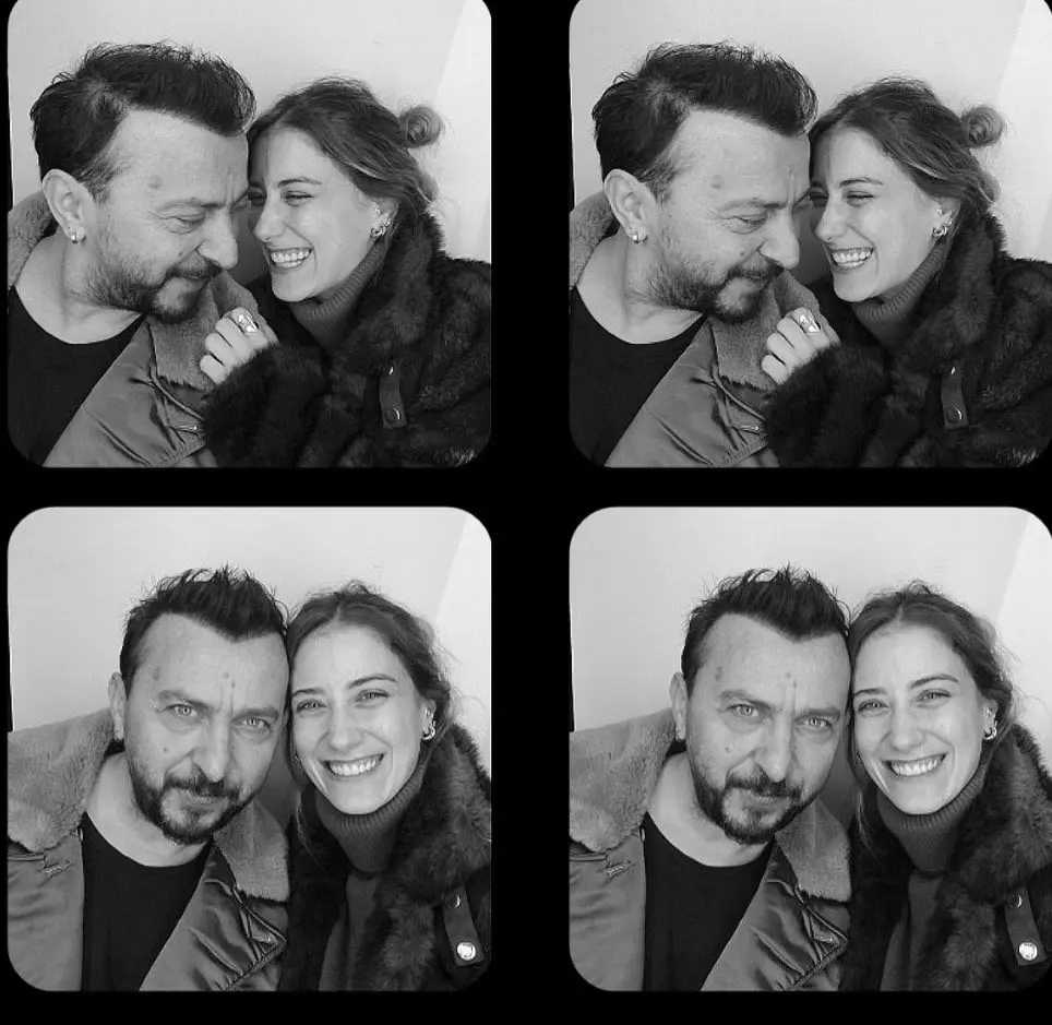 قاب عاشقانه بازیگر سریال عشق ممنوع در روز ولنتاین