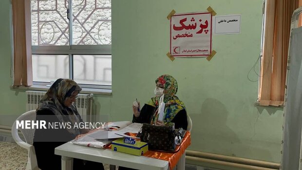 ۲۰۰ نفر تحت پوشش کاروان سلامت هلال احمر در ماسال