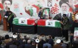 بدرقه تا بهشت؛ وداع باشکوه مردم قم با شهید لاریجانی+تصاویر
