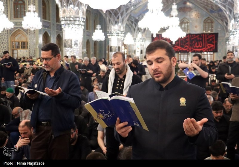 شب قدر و بیعت؛ حرم رضوی مأمن دل‌های خسته و عاشق در سومین شب قدر