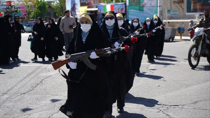 اجتماع حماسی «دختران جانفـدا» در شهر نراق