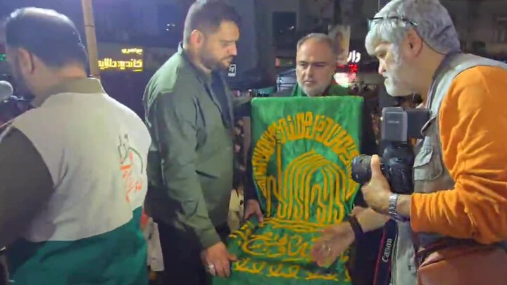 استقبال مردم قائمشهر از کاروان خدام رضوی استقبال مردم قائمشهر از کاروان خدام رضوی