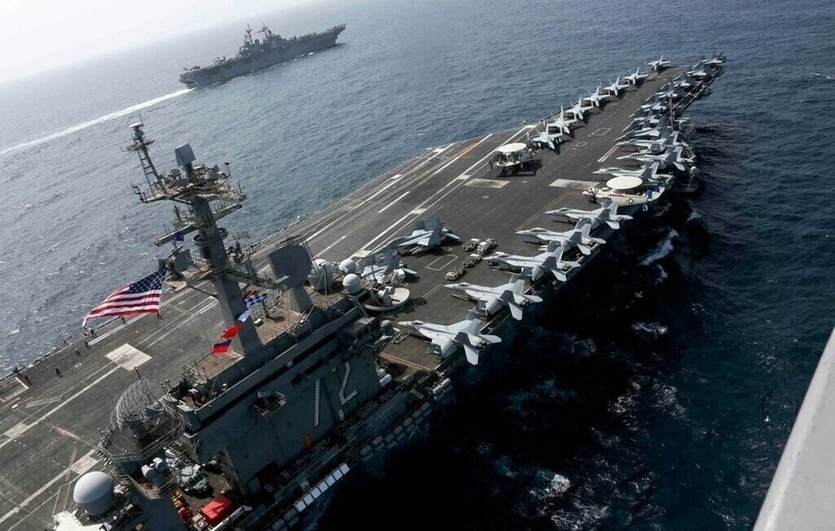 استقرار مجدد ناو جنگی آمریکا در خاورمیانه/ حمله نظامی نزدیک است؟