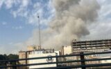 انفجار مهمات ‌حملات آمریکایی ـ صهیونی در قصرشیرین