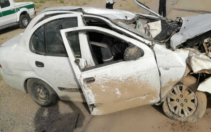 تصادف در محور شاهرود به میامی ۴ مصدوم برجا گذاشت