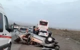 جزئیات حادثه مرگبار در قزوین/ واژگونی ماکسیما جان راننده سهل‌انگارش را گرفت