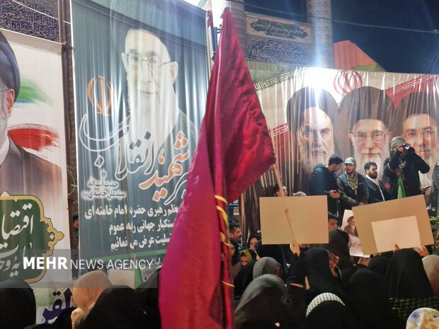 خروش حماسی مردم مشگین شهر