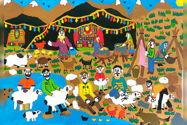 درخشش ۱۰ کودک کانونی در نمایشگاه بین‌المللی نقاشی بلغارستان