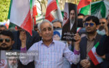 راهپیمایی حماسی جانفدایان در گلپایگان