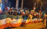 رقص پرچم اقتدار بر دستان میدان داران گناوه ای