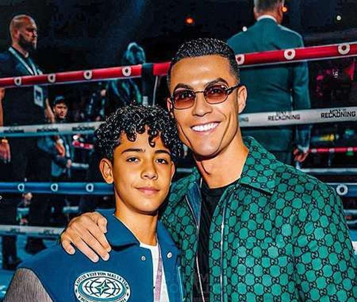 رونالدو با پسرش همبازی می‌شود؟