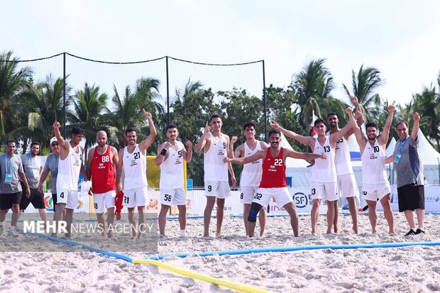 شروع قدرتمند تیم ملی هندبال ساحلی با عبور از سد فیلیپین