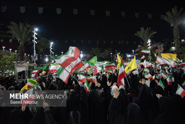 موج پنجاه و پنجم قرار شبانه رشتوندان در دفاع از وطن