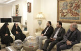 ابلاغ پیام رئیس مجلس به پرستار فداکار بیمارستان خاتم الانبیا (ص)
