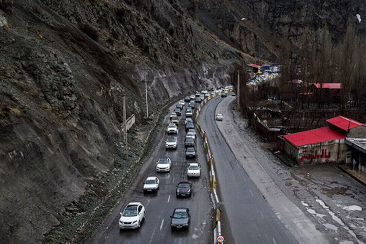جاده کندوان و آزادراه تهران – شمال یکطرفه شد جاده کندوان و آزادراه تهران – شمال یکطرفه شد