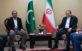 دیدار فرمانده ارتش پاکستان با وزیر امور خارجه کشورمان