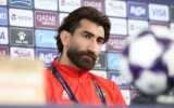 تصویر لگویی از علیرضا بیرانوند با اشاره به بسته بودن تنگه هرمز+ عکس