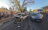 جزئیات حادثه هولناک در بزرگراه اشرفی اصفهانی تهران/ برخورد مرگبار ۱۲ خودرو و با اتوبوس