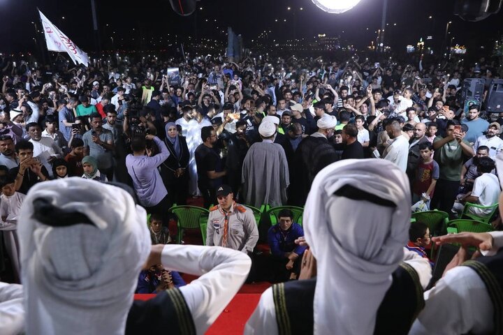 جشنواره سرود «یدا بید» با حضور مردم بصره آغاز شد