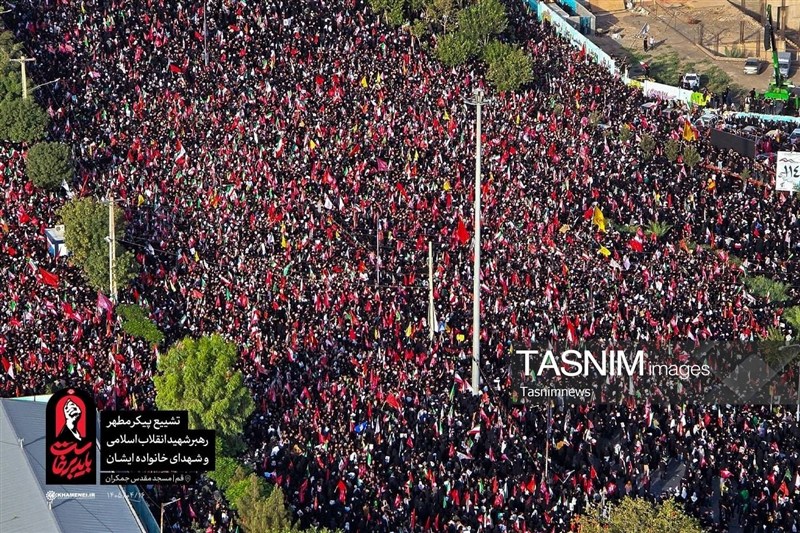 شهید امام خامنه ای (ره) , اخبار قم , بدرقه آقای شهید ایران , تشییع امام شهید , تشییع رهبر شهید , 