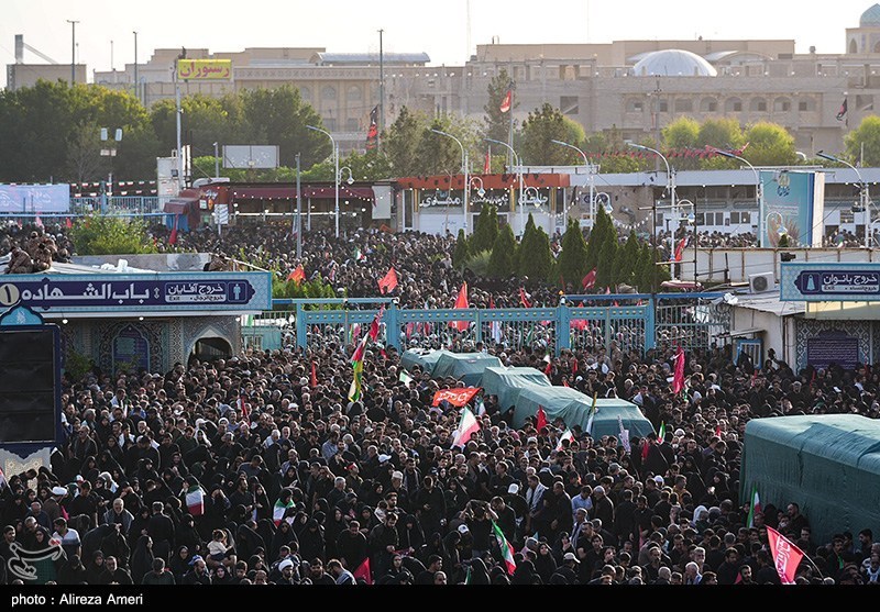 شهید امام خامنه ای (ره) , اخبار قم , بدرقه آقای شهید ایران , تشییع امام شهید , تشییع رهبر شهید , 