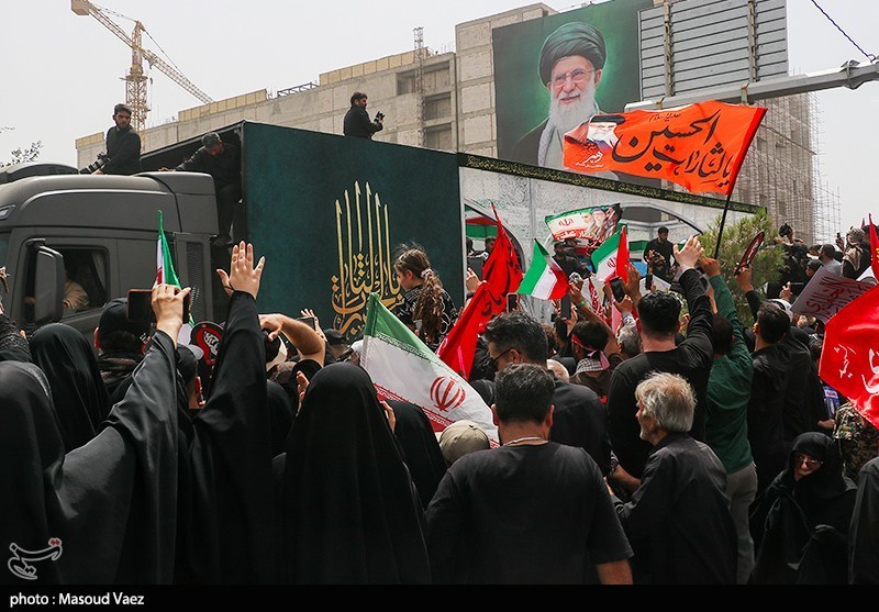 شهید امام خامنه ای (ره) , اخبار قم , بدرقه آقای شهید ایران , تشییع امام شهید , تشییع رهبر شهید , 