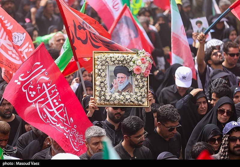 شهید امام خامنه ای (ره) , اخبار قم , بدرقه آقای شهید ایران , تشییع امام شهید , تشییع رهبر شهید , 