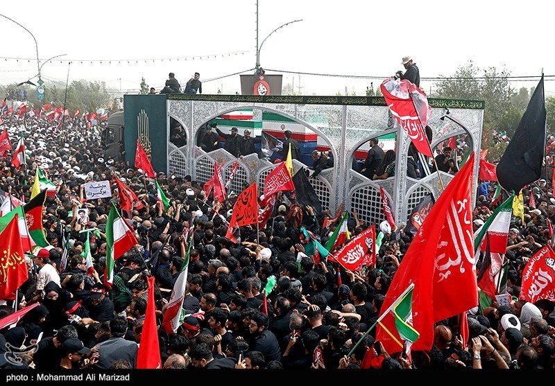 شهید امام خامنه ای (ره) , اخبار قم , بدرقه آقای شهید ایران , تشییع امام شهید , تشییع رهبر شهید , 