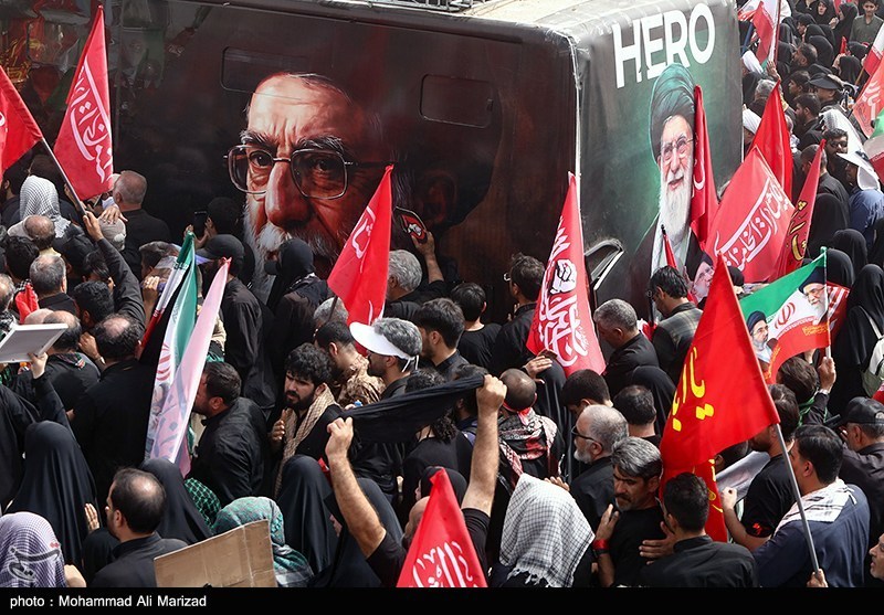 شهید امام خامنه ای (ره) , اخبار قم , بدرقه آقای شهید ایران , تشییع امام شهید , تشییع رهبر شهید , 