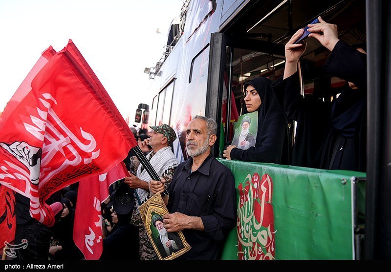 شهید امام خامنه ای (ره) , اخبار قم , بدرقه آقای شهید ایران , تشییع امام شهید , تشییع رهبر شهید , 